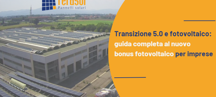Agevolazioni Fotovoltaico Aziende