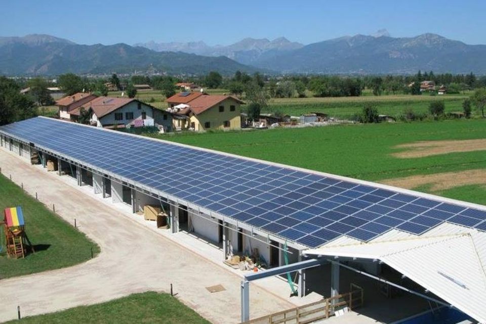 Fotovoltaico su Azienda Agricola Cuneo