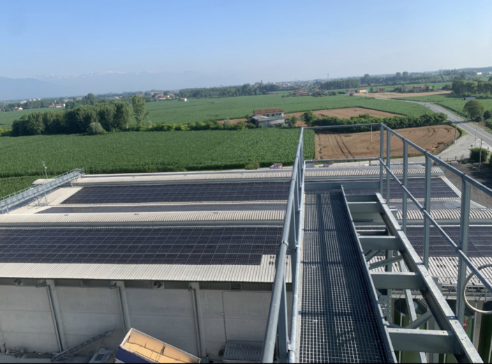 Impianto Fotovoltaico Industriale provincia di Cuneo Impianto Fotovoltaico Industriale provincia di Cuneo