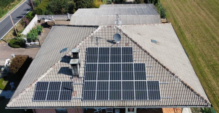 Impianto Fotovoltaico residenziale San Benigno Impianto Fotovoltaico a San Benigno